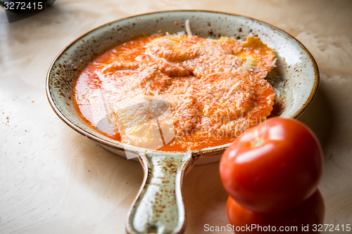 Image of Ravioli in sauce