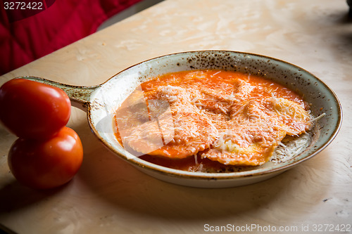 Image of Ravioli in sauce