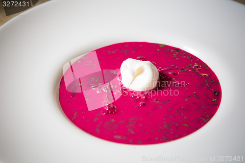 Image of Cold summer Beets soup