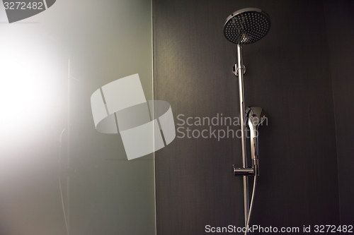 Image of hotel room bathroom