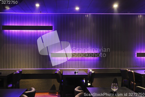 Image of modern bar club indoors