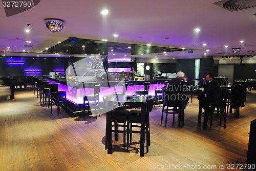 Image of modern bar club indoors