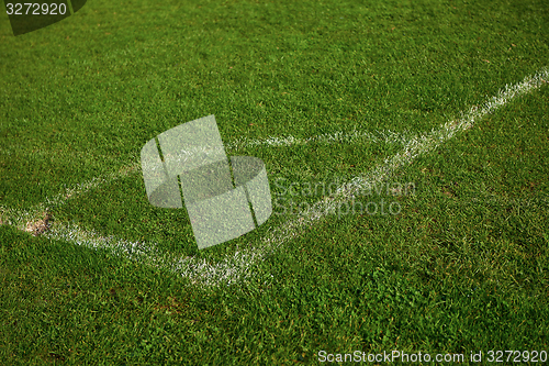 Image of Corner of the soccer field