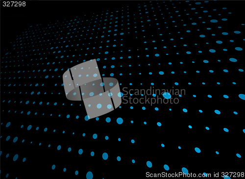 Image of future grid blue