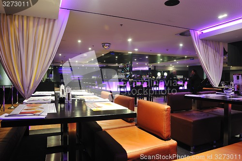 Image of modern bar club indoors