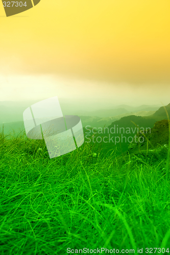 Image of Green hills