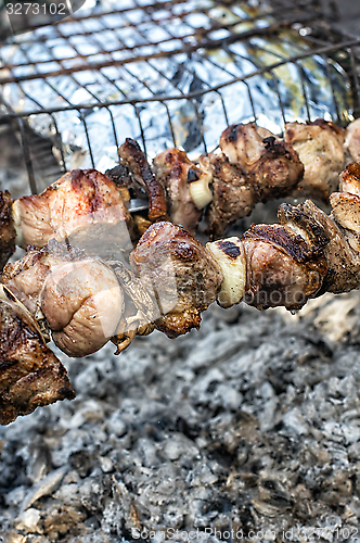 Image of barbecue at the picnic