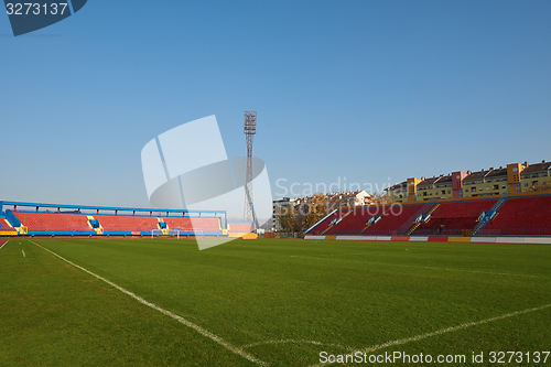 Image of Corner of the soccer field