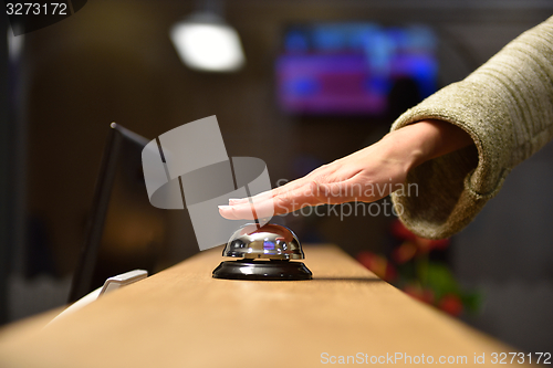 Image of hotel reception bell