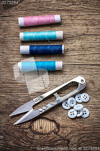 Image of sewing tools