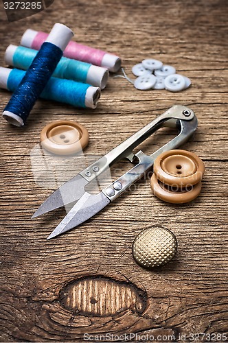 Image of sewing tools