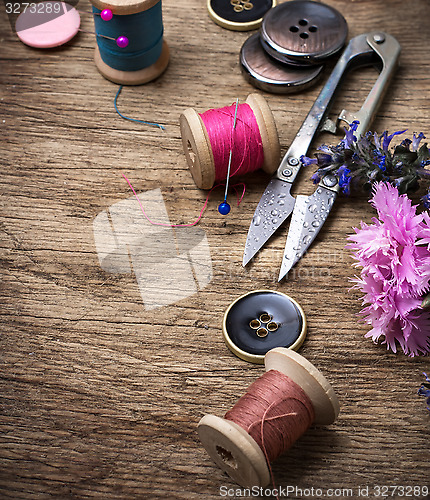 Image of sewing tools