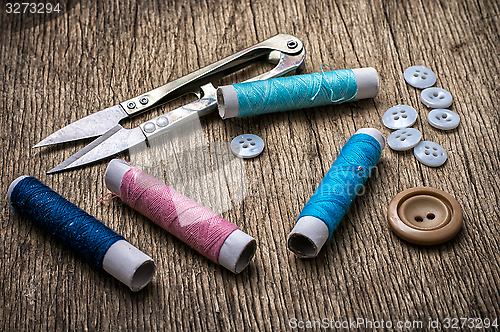 Image of sewing tools