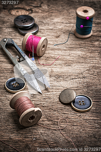 Image of sewing tools