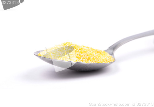 Image of Polenta on spoon