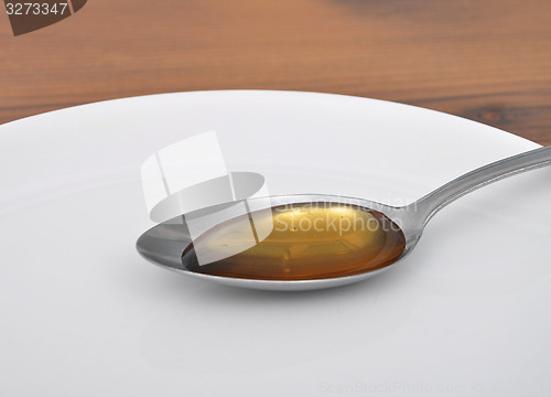 Image of Spoon with honey