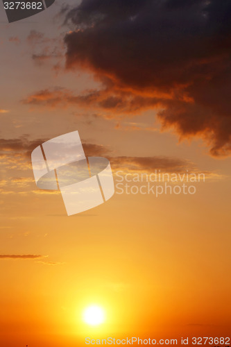 Image of Beautiful sunset