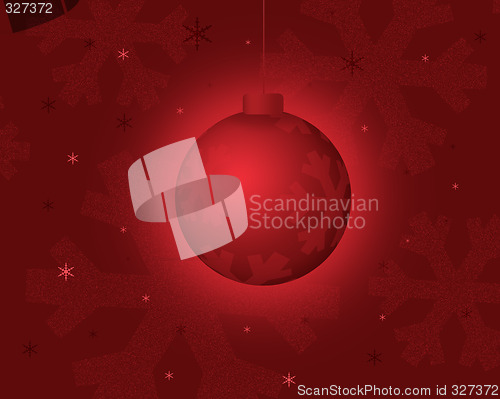 Image of Red Christmas Ornament