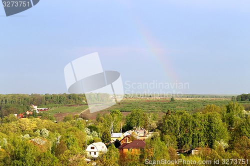 Image of Russian village 