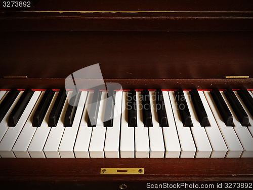 Image of Classical piano keys