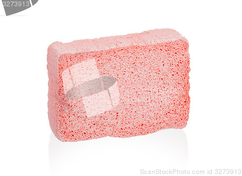 Image of Simple sponge isolated on white