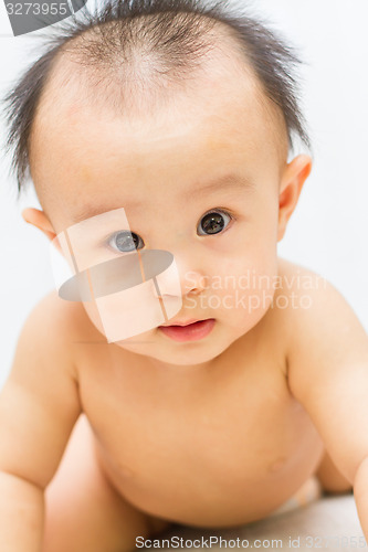 Image of Asian Chinese Baby Girl Portrait