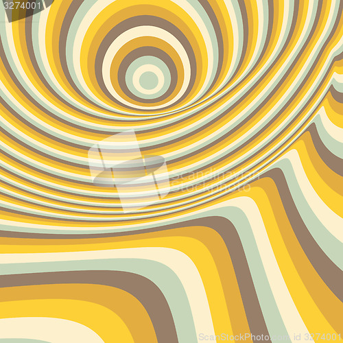 Image of Abstract swirl background. Pattern with optical illusion. 