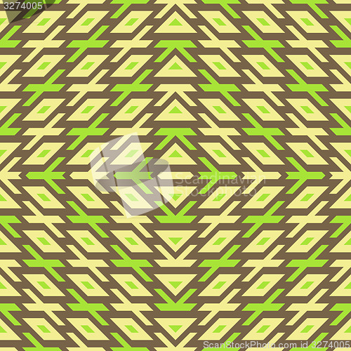 Image of Seamless geometric background. Mosaic. 