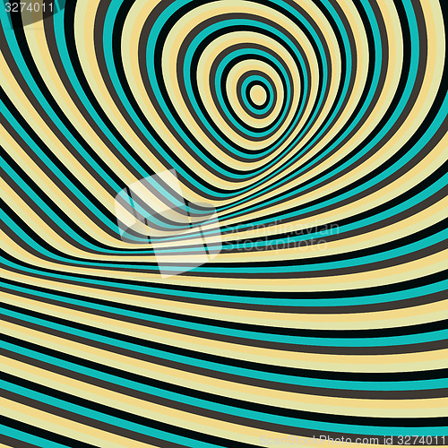 Image of Abstract swirl background. Pattern with optical illusion. 