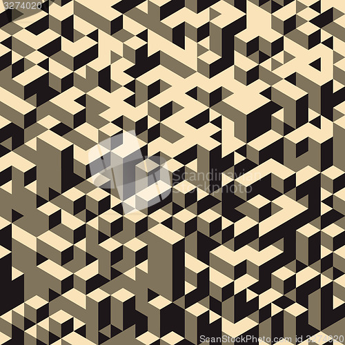 Image of Abstract geometrical 3d background. 