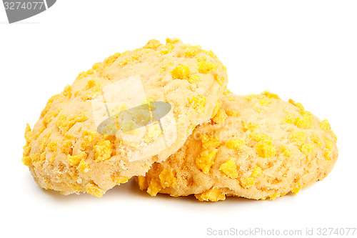 Image of Homemade Cookies With Cornflake Chips