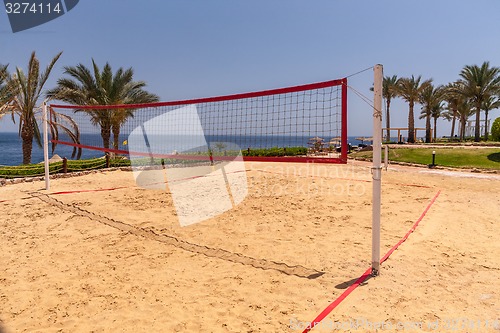 Image of Beach at the luxury hotel, Sharm el Sheikh, Egypt