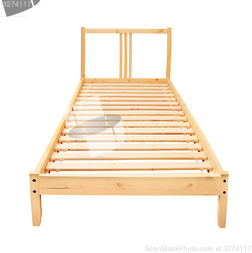 Image of Wooden Bed