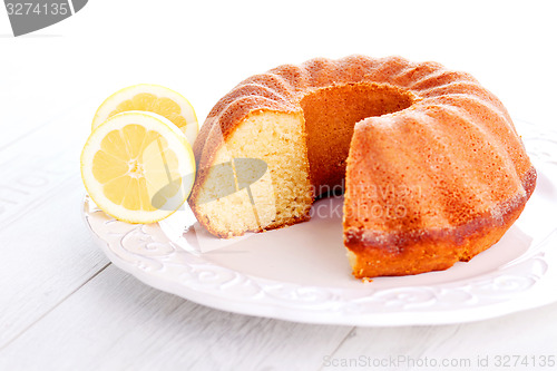 Image of lemon cake