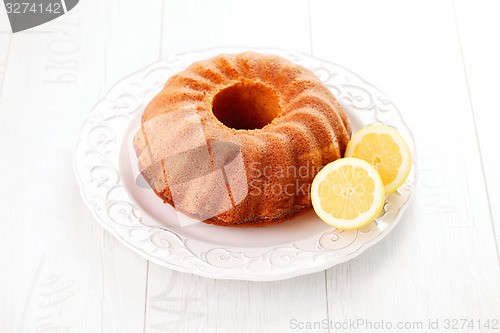 Image of lemon cake