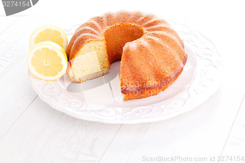 Image of lemon cake