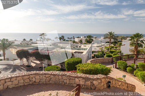 Image of Beach at the luxury hotel, Sharm el Sheikh, Egypt