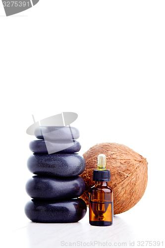 Image of coconut essential oil