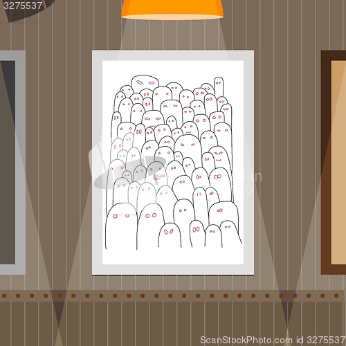 Image of Monsters pattern design