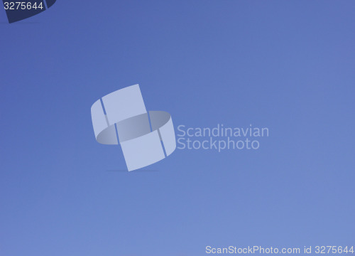 Image of Retro look Blue sky background