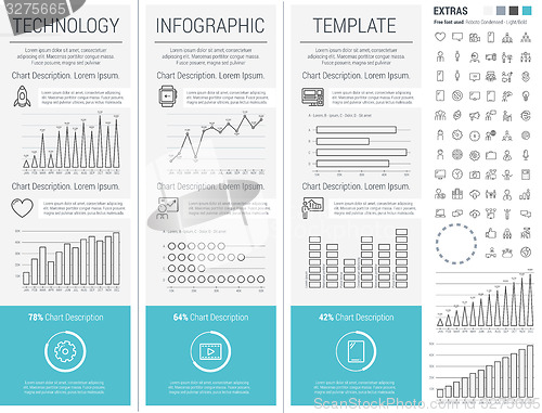 Image of Technology Infographic Template 