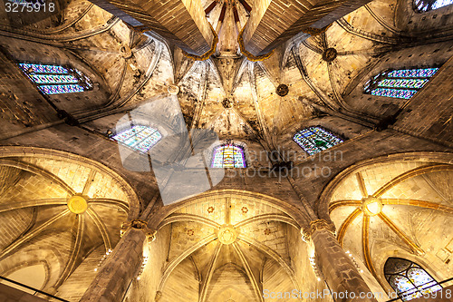 Image of Gothic church interior