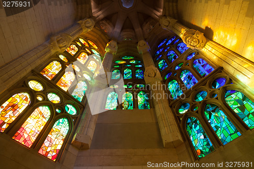 Image of Church windows interior