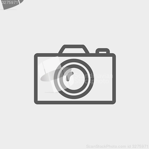 Image of Camera thin line icon