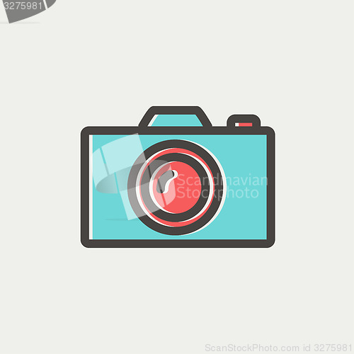 Image of Camera thin line icon