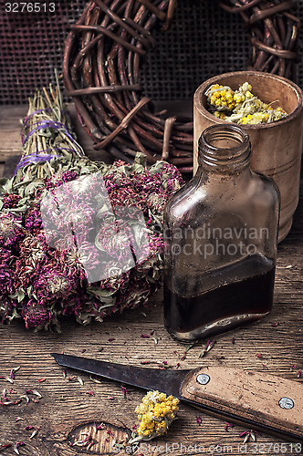 Image of elixir potion of herbs