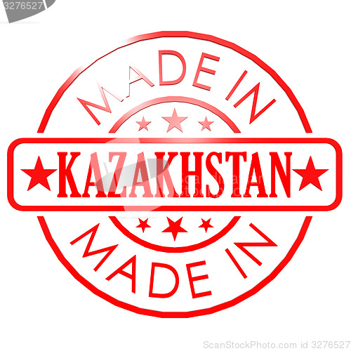 Image of Made in Kazakhstan red seal