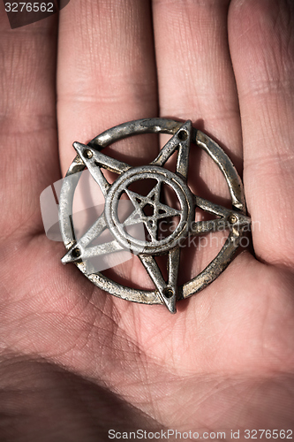 Image of Pentagram closeup photo