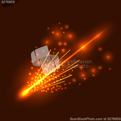 Image of Falling Meteor