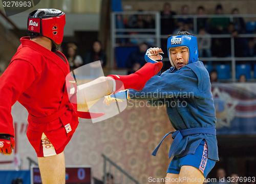 Image of Ikram Aliskerov (R) vs Jeon Yong jun (B)